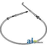 UCIH99606   Hand Throttle Cable---Replaces 1267688C3